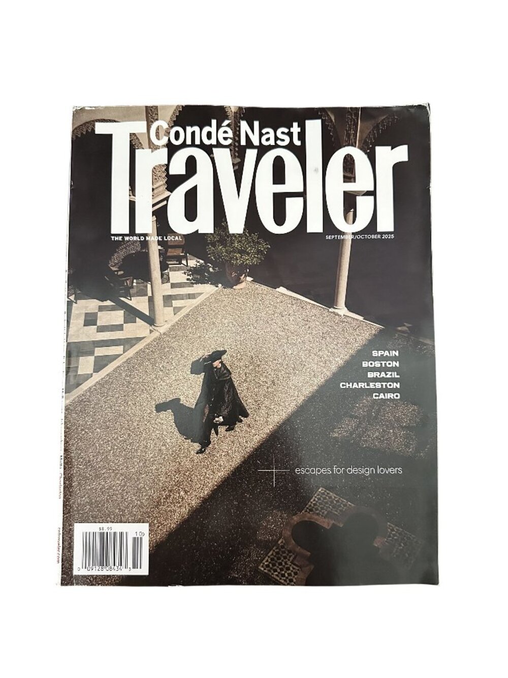 Conde Nast Traveler Magazine September/October 2025 Travel Escape Design Lovers